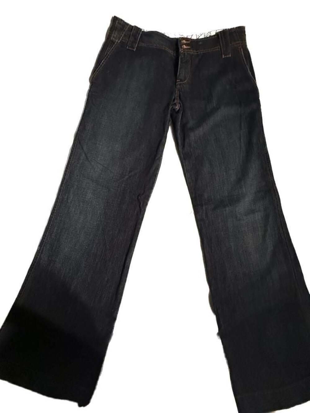 Etro Milano Dark Wash Wide Leg Jeans with Paisley Lining Size 44